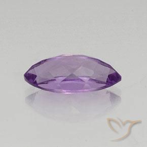 Amatista Violeta medio natural de 6.66 ct, Marquesa, VVS