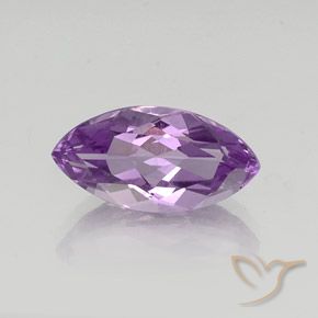 6.40ct Natural Violeta medio claro Amatista, Marquesa, VVS-VS