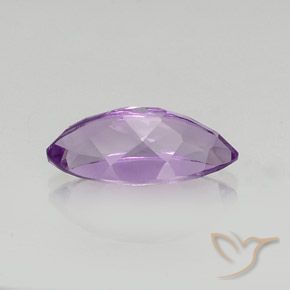 Amatista Violeta medio claro natural de 6.40 ct, Marquesa, VVS-VS