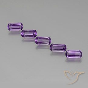 5.09ctw Natural Violeta púrpura oscuro medio Amatista, Elegante, VS