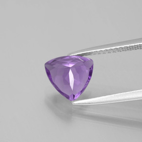 Amatista Violeta natural de 1.63 ct, Trillón, VS