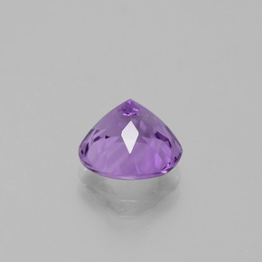 Amatista Violeta natural de 2.22 ct, Corte Redondo, VVS-VS