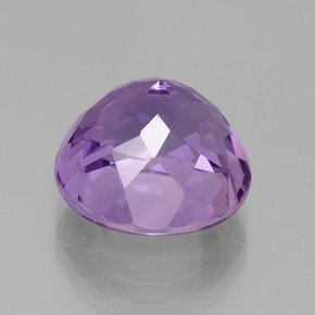 Amatista violeta natural de 7,87 ct, corte redondo, VVS-VS