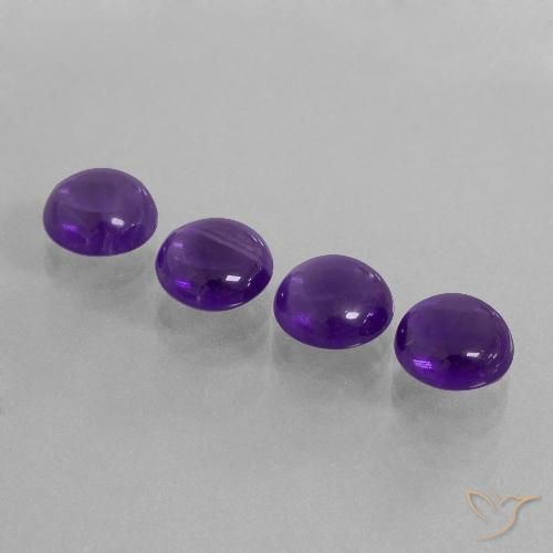 9.33ctw Natural Violeta medio Amatista, Redondo, Transparente