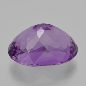 Amatista Violeta natural de 11.94 ct, Corte Óvalo, VVS