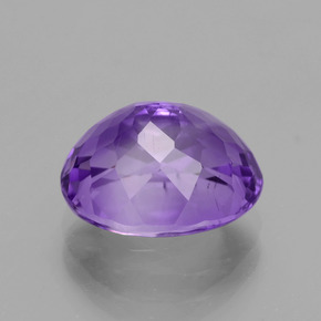 Amatista Violeta natural de 4.08 ct, Corte Óvalo, VS-SI
