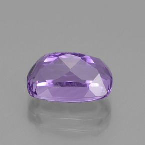 Amatista Violeta natural de 3.97 ct, Corte Cojín, VS