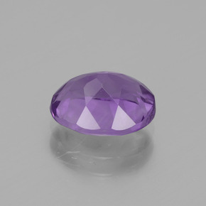 Amatista Violeta natural de 2.00 ct, Corte Óvalo, VS