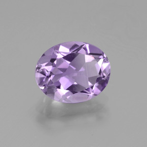 Amatista violeta natural de 2,58 ct, corte óvalo, VVS-VS