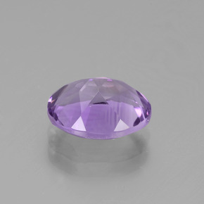 Amatista violeta natural de 2,58 ct, corte óvalo, VVS-VS