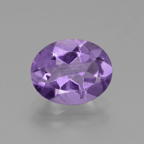 Amatista Violeta natural de 2.33 ct, Corte Óvalo, VVS-VS