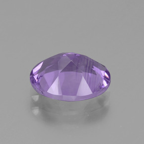 Amatista Violeta natural de 2.33 ct, Corte Óvalo, VVS-VS