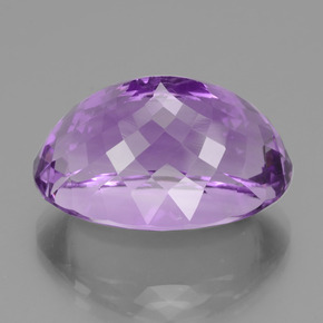 Amatista violeta natural de 31,57 ct, corte óvalo, VVS-VS