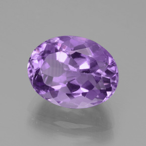 Amatista violeta rosado natural de 3,75 ct, corte óvalo, VS-SI