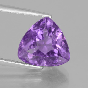 Amatista Violeta natural de 4.70 ct, Trillón, VS