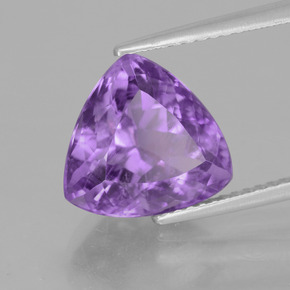 Amatista Violeta natural de 4.70 ct, Trillón, VS