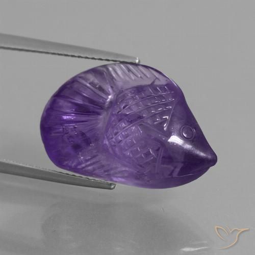 15.44ct Natural Violeta medio Amatista, Elegante, Transparente