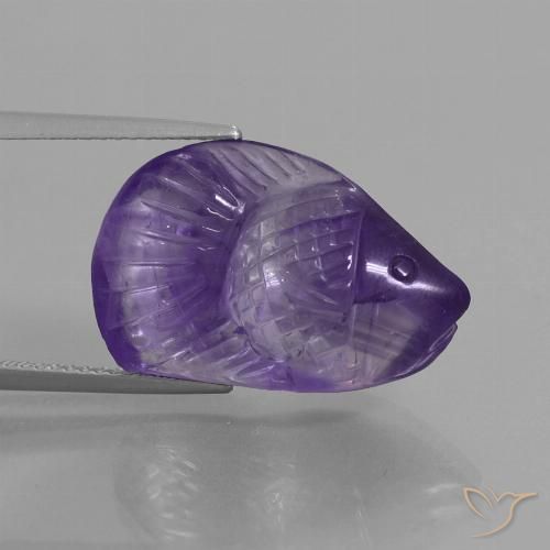 13.40ct Natural Violeta medio Amatista, Elegante, Transparente