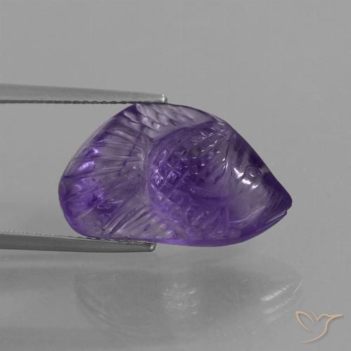 10.58ct Natural Violeta medio Amatista, Elegante, Transparente