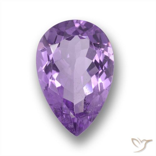 4.90ct Natural Violeta púrpura Amatista, En forma de pera, VS