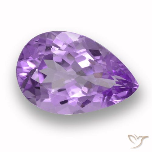5.18ct Natural Violeta rosado Amatista, En forma de pera, VVS-VS
