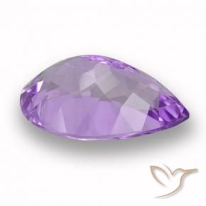 Amatista Violeta rosado natural de 5.18 ct, En forma de pera, VVS-VS