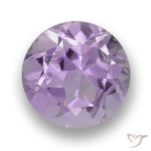 2.78ct Natural Violeta claro medio Amatista, Redondo, VVS-VS