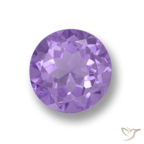 2.76ct Natural Violeta iris intenso Amatista, Redondo, VVS