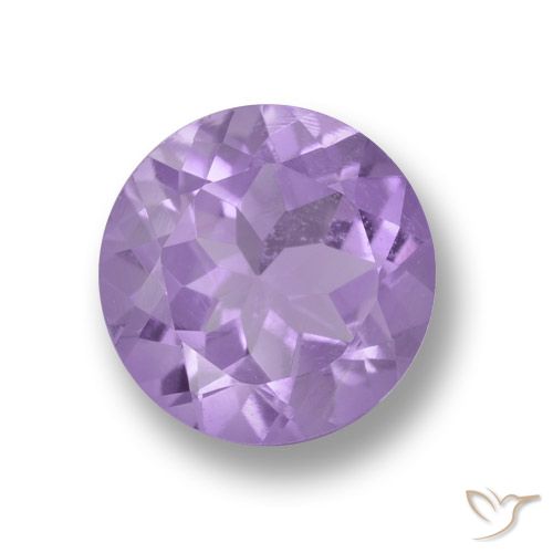 2.31ct Natural Rosado violeta medio Amatista, Redondo, VVS