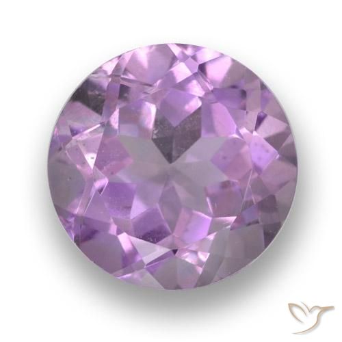 2.63ct Natural Violeta rosado Amatista, Redondo, VS