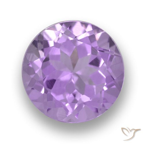 3.64ct Natural Violeta rosado Amatista, Redondo, VVS