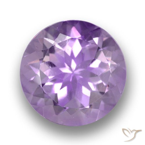 4.70ct Natural Violeta rosado Amatista, Redondo, VVS-VS