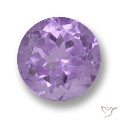 4.83ct Natural Violeta medio Amatista, Redondo, VVS-VS