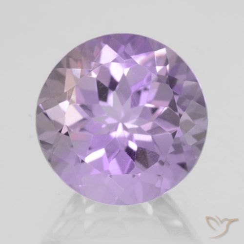 4.38ct Natural Violeta medio Amatista, Redondo, VVS-VS