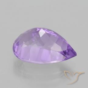 Amatista Violeta rosado natural de 5.26 ct, En forma de pera, VVS