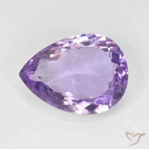 6.93ct Natural Violeta medio Amatista, En forma de pera, VVS-VS
