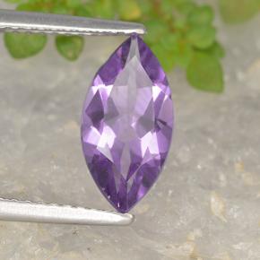 Amatista Violeta natural de 1.44 ct, Marquesa, VS
