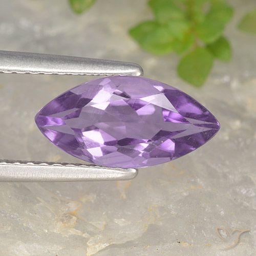 1.36ct Natural Violeta iris Amatista, Marquesa, VS
