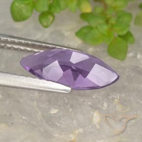 Amatista Violeta iris natural de 1.36 ct, Marquesa, VS