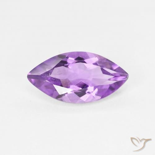 1.56ct Natural Violeta medio Amatista, Marquesa, VS