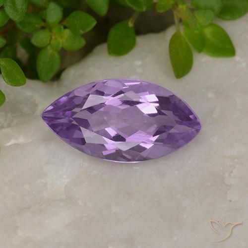 1.85ct Natural Violeta medio Amatista, Marquesa, VS