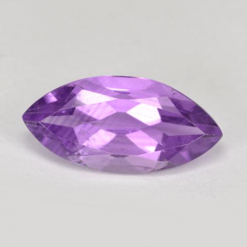 Amatista violeta natural de 1,87 ct, marquesa, VS