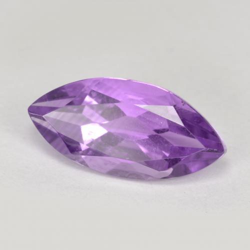 Amatista violeta natural de 1,87 ct, marquesa, VS