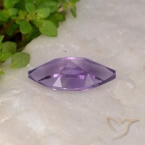 Amatista Violeta medio natural de 1.70 ct, Marquesa, VS