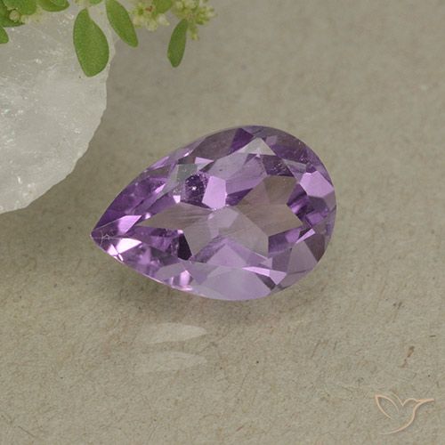 1.81ct Natural Violeta iris Amatista, En forma de pera, VS