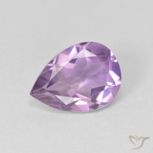 1.48ct Natural Violeta medio Amatista, En forma de pera, VVS-VS