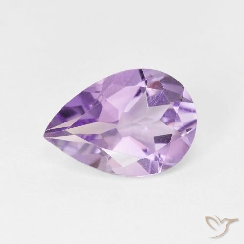 1.63ct Natural Violeta iris intenso Amatista, En forma de pera, VVS-VS