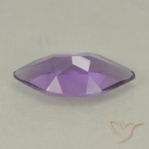 Amatista Violeta medio natural de 1.32 ct, Marquesa, VS