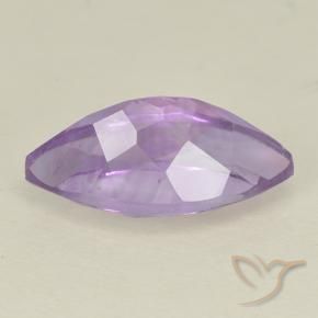 Amatista Violeta rosado natural de 1.99 ct, Marquesa, VS