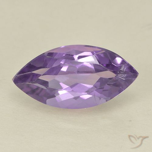 1.77ct Natural Violeta oscuro Amatista, Marquesa, VS